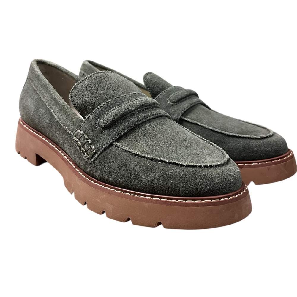 Sanctuary Westside Loafer 2.0 Green Suede